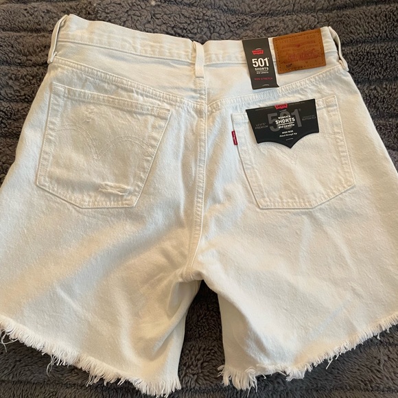 NWT Levi's 501 Ultra High-Rise Bermuda Shorts - Picture 6 of 8